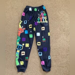 NEW Sprunki Pants Boy XL 11/12 Joggers Pajamas